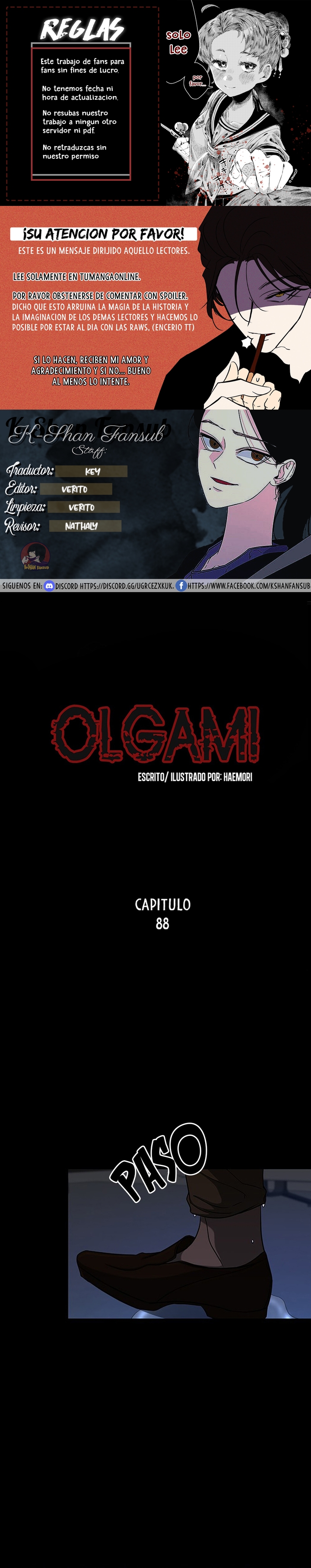 Olgami Capítulo 88 - Página 1