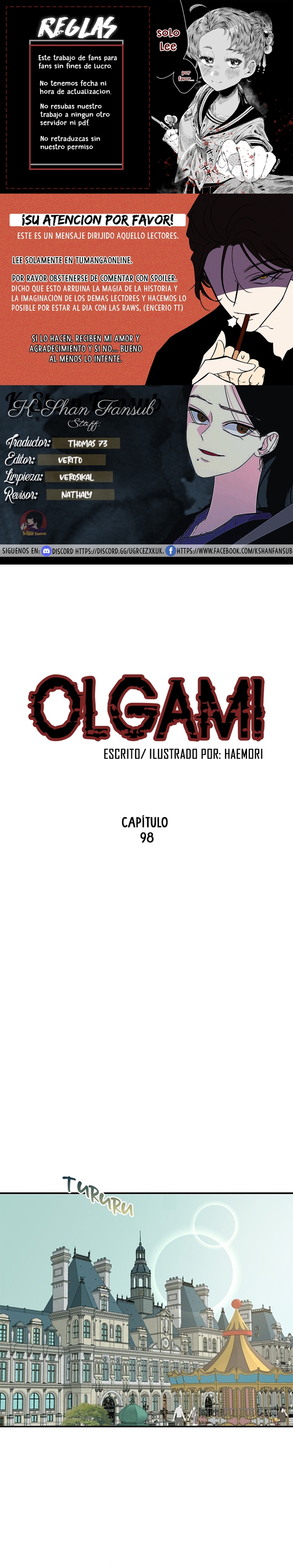 Olgami Capítulo 98 - Página 1