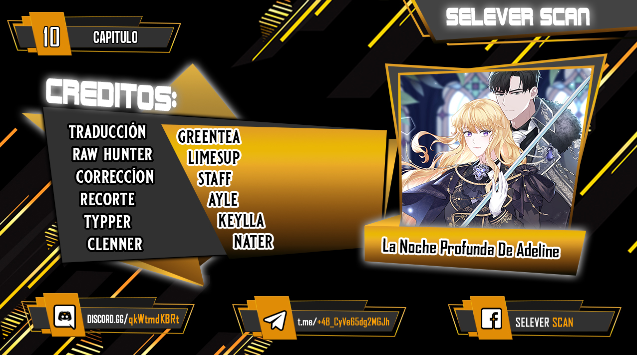 La Noche Profunda De Adeline Capítulo 10 - Página 1