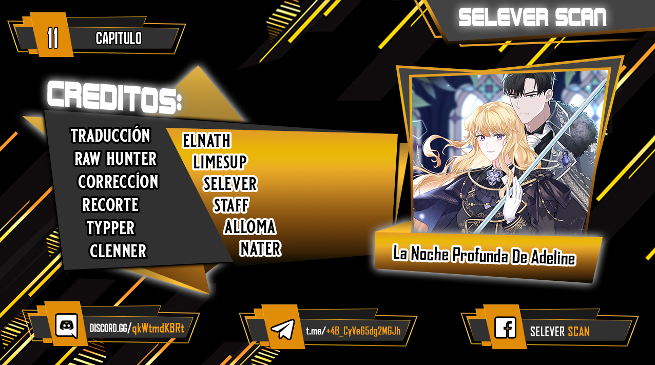 La Noche Profunda De Adeline Capítulo 11 - Página 1