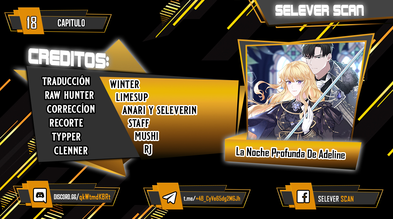 La Noche Profunda De Adeline Capítulo 18 - Página 1