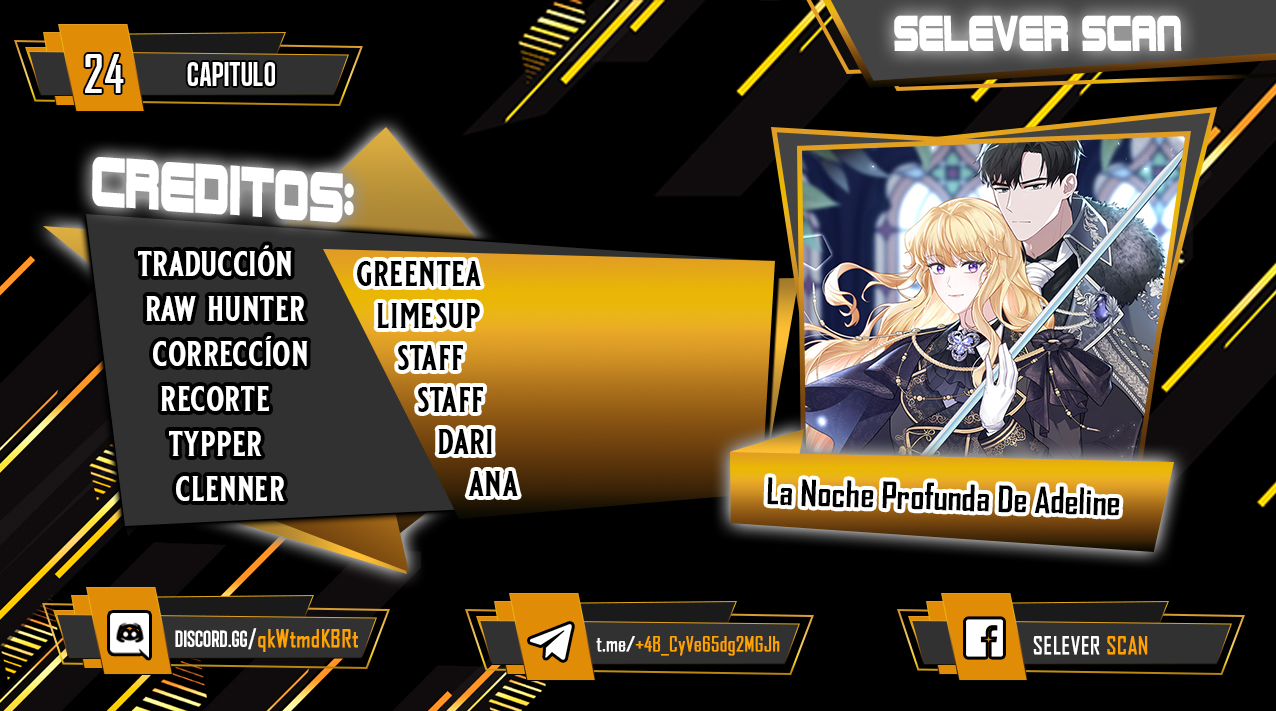 La Noche Profunda De Adeline Capítulo 24 - Página 1