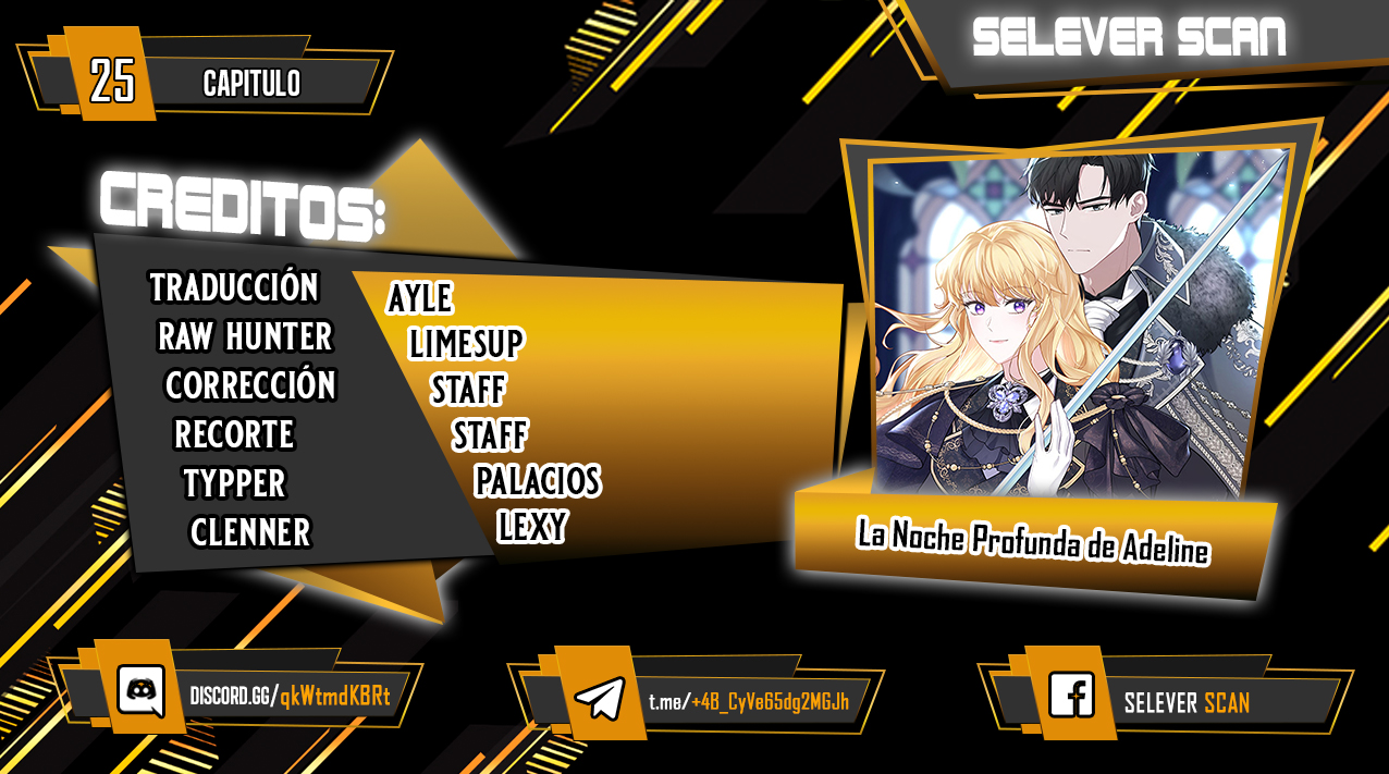 La Noche Profunda De Adeline Capítulo 25 - Página 1