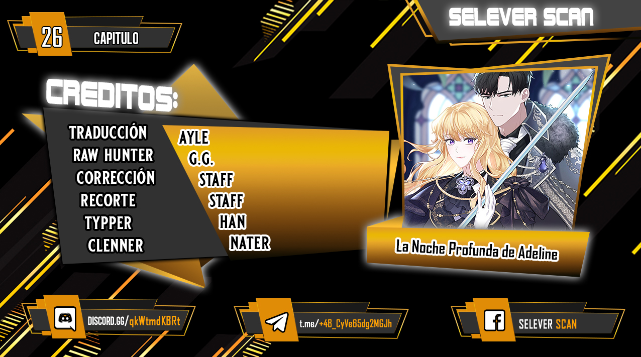 La Noche Profunda De Adeline Capítulo 26 - Página 1