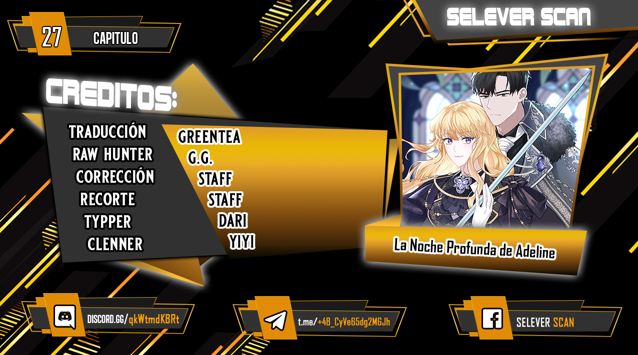 La Noche Profunda De Adeline Capítulo 27 - Página 1