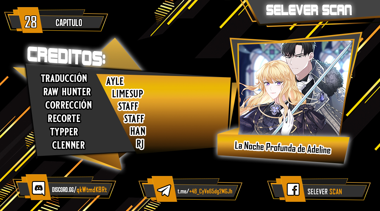 La Noche Profunda De Adeline Capítulo 28 - Página 1