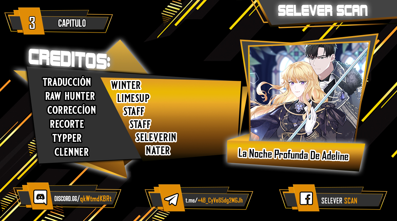 La Noche Profunda De Adeline Capítulo 3 - Página 1