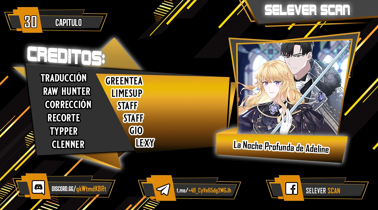 La Noche Profunda De Adeline Capítulo 30 - Página 1