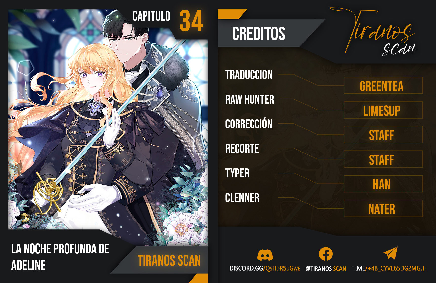 La Noche Profunda De Adeline Capítulo 34 - Página 1