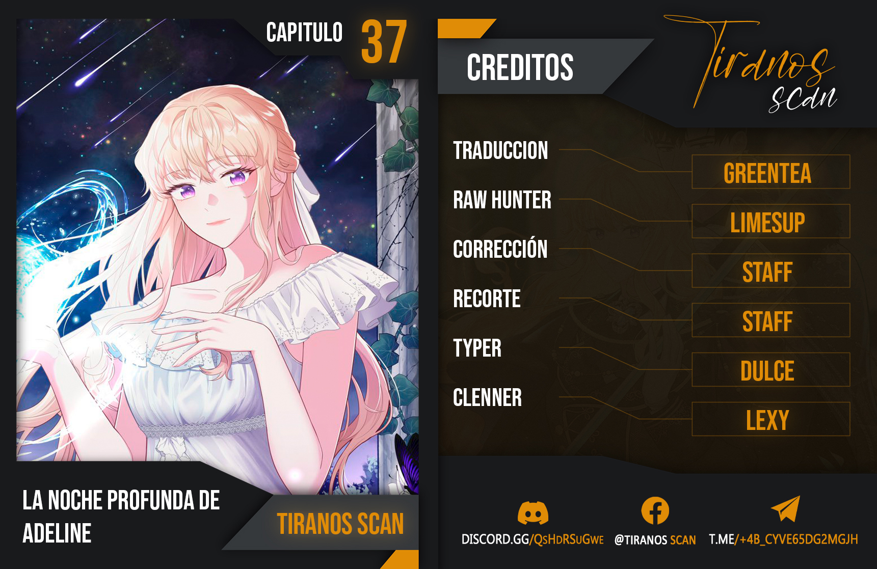 La Noche Profunda De Adeline Capítulo 37 - Página 1