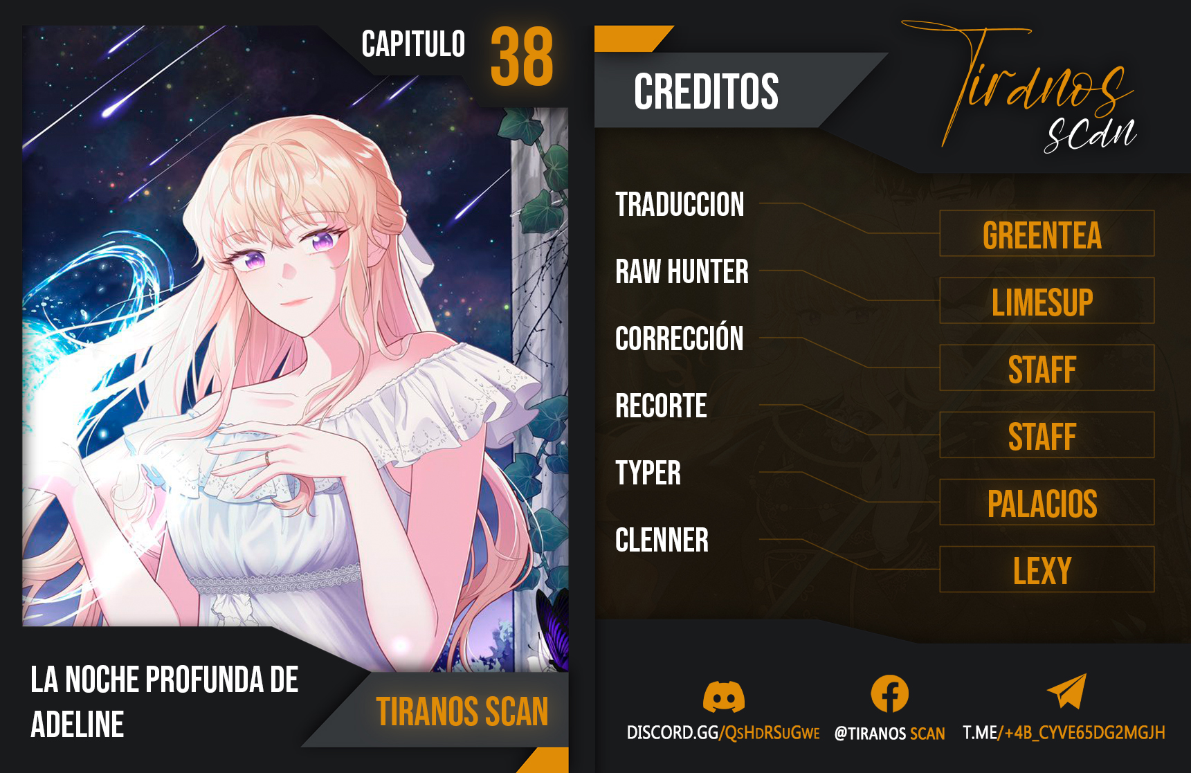 La Noche Profunda De Adeline Capítulo 38 - Página 1