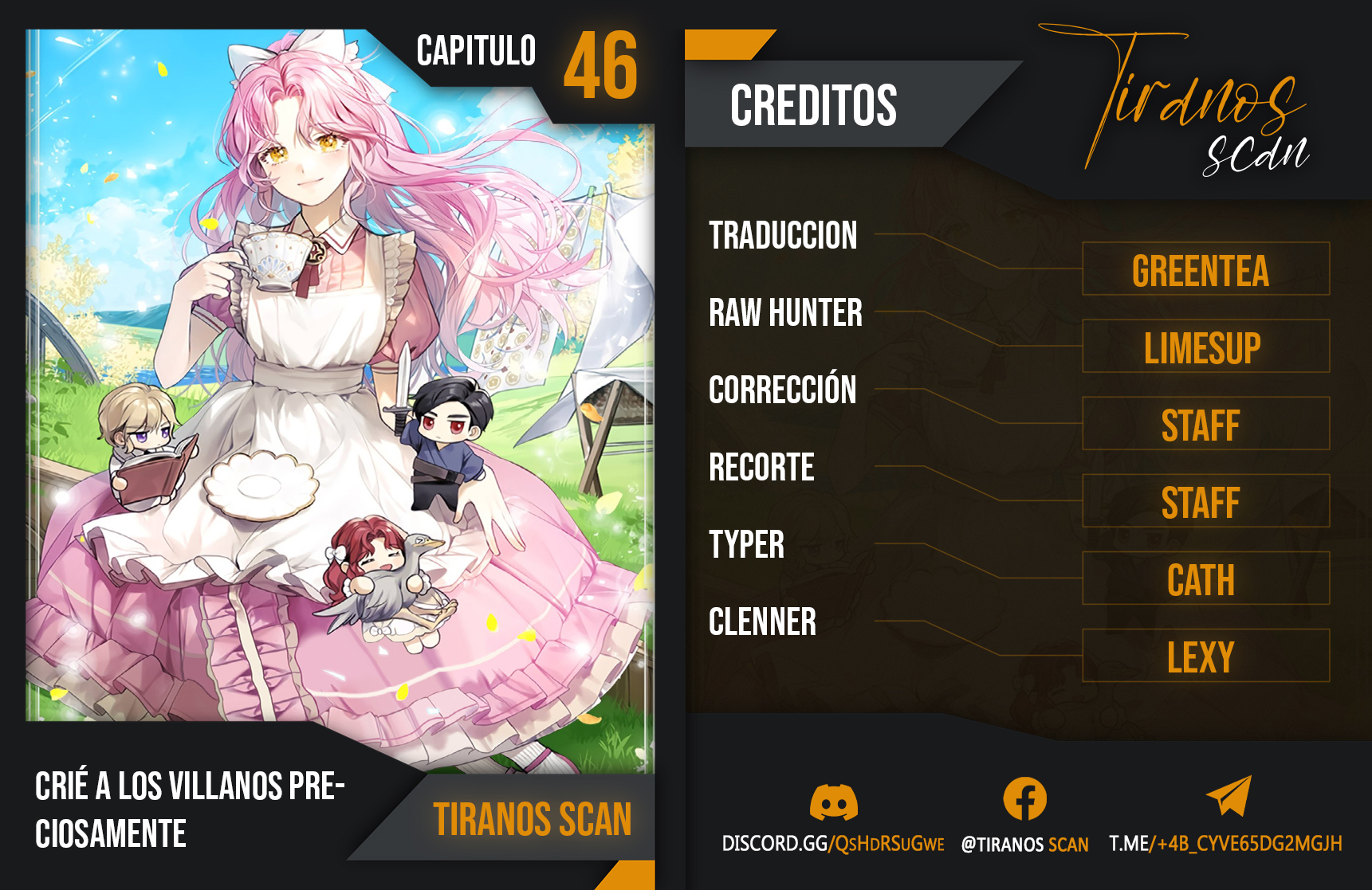 Crié a los Villanos Preciosamente Capítulo 46 - Página 1