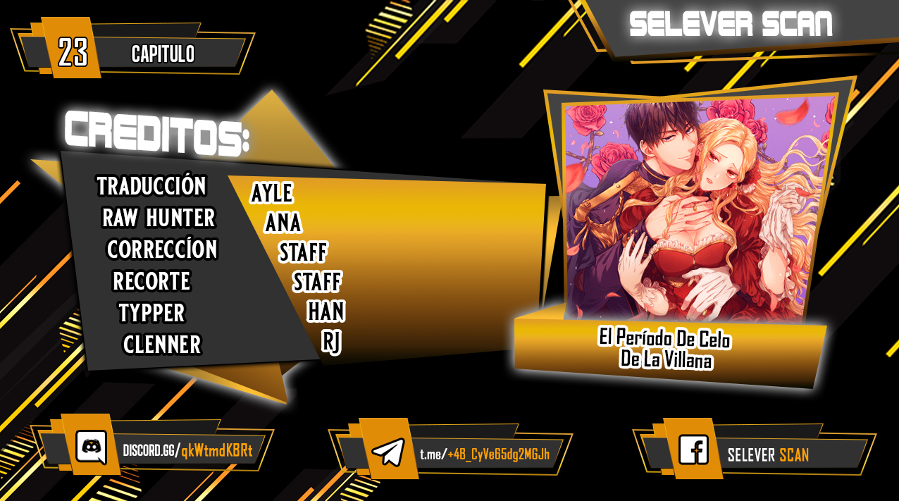 El Período De Celo De La Villana Capítulo 23 - Página 1