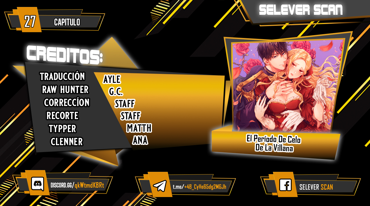 El Período De Celo De La Villana Capítulo 27 - Página 1
