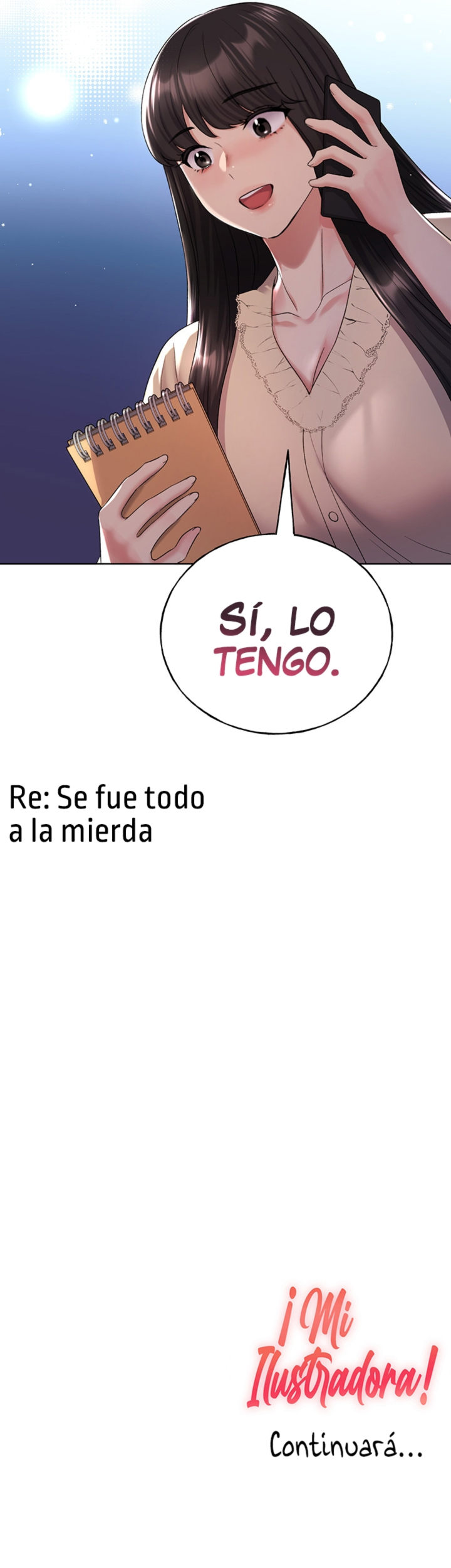 ¡Mi ilustradora! Capítulo 17 - Página 28
