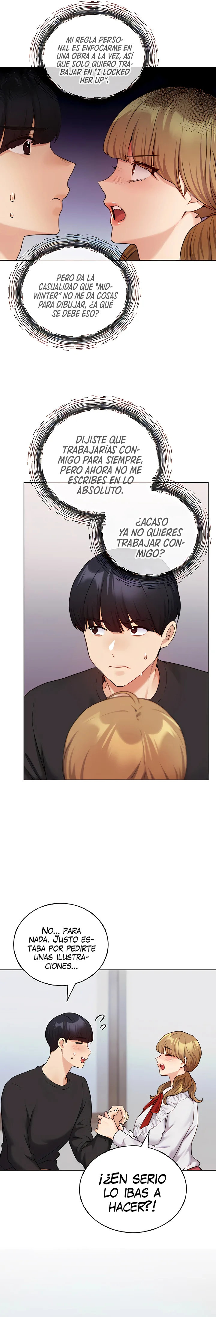 ¡Mi ilustradora! Capítulo 25 - Página 19