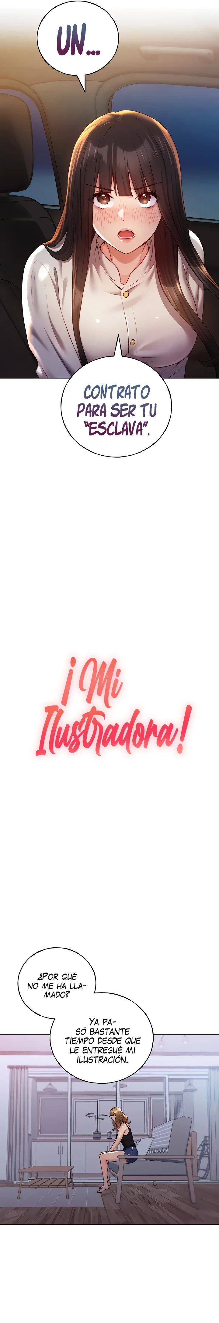 ¡Mi ilustradora! Capítulo 25 - Página 3