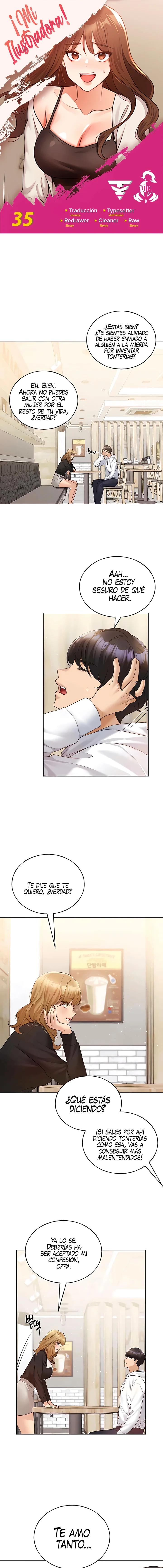 ¡Mi ilustradora! Capítulo 35 - Página 1