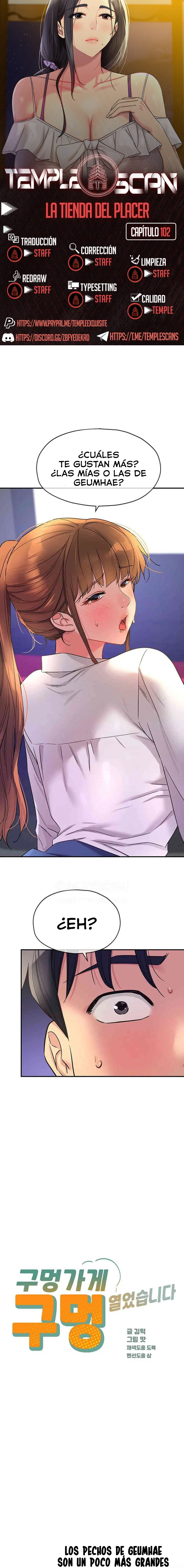 La tienda del placer Capítulo 102 - Página 1