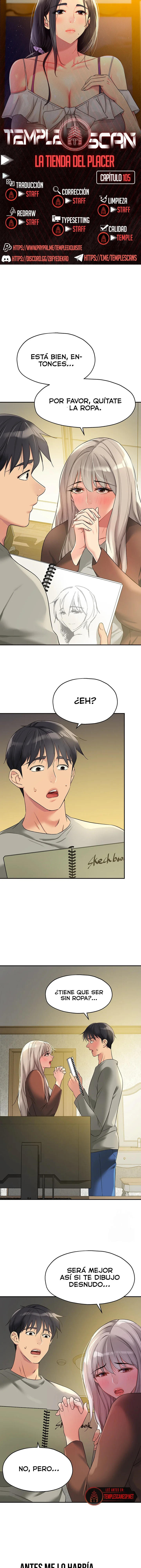 La tienda del placer Capítulo 105 - Página 1