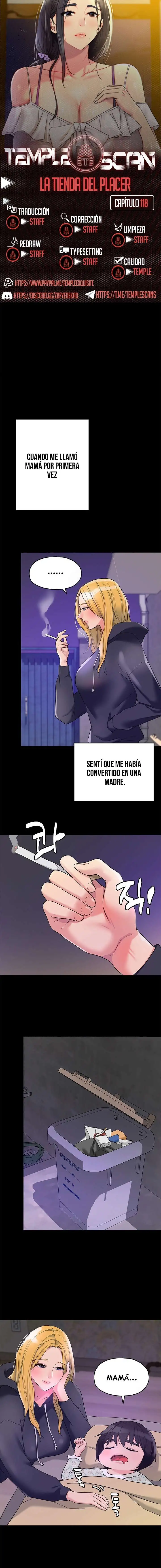 La tienda del placer Capítulo 118 - Página 1