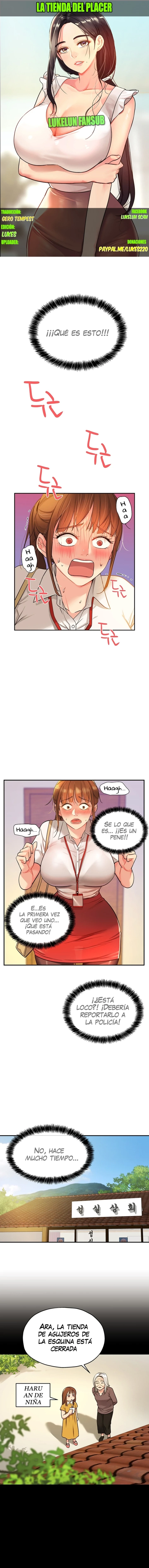 La tienda del placer Capítulo 6 - Página 1