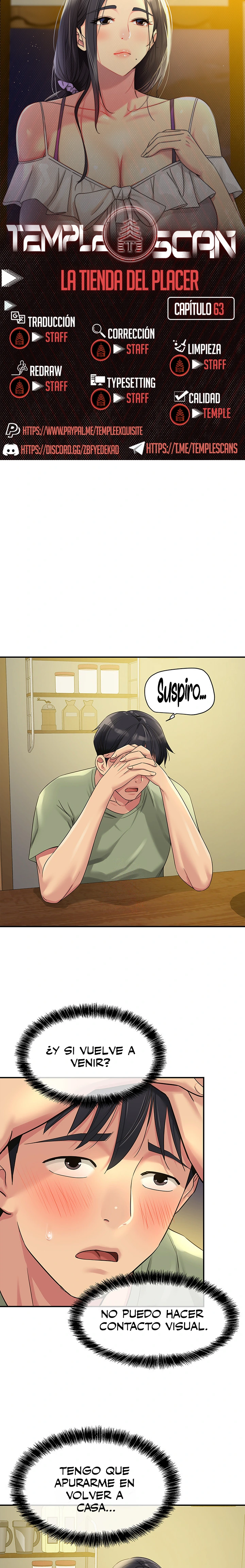 La tienda del placer Capítulo 63 - Página 1