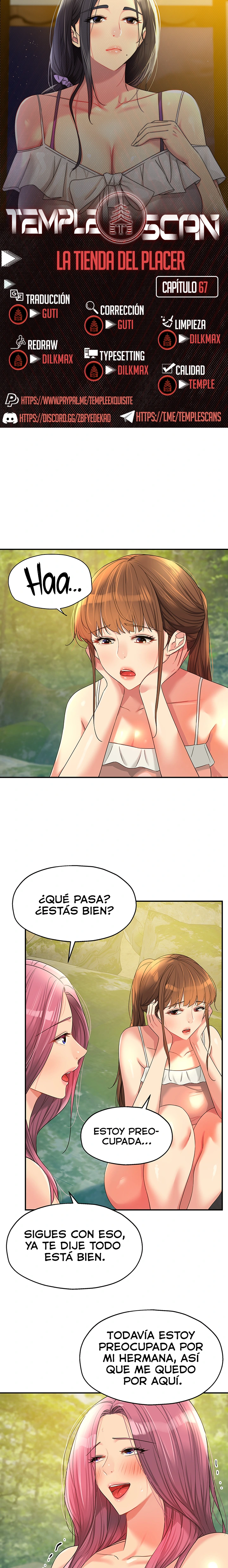 La tienda del placer Capítulo 67 - Página 1