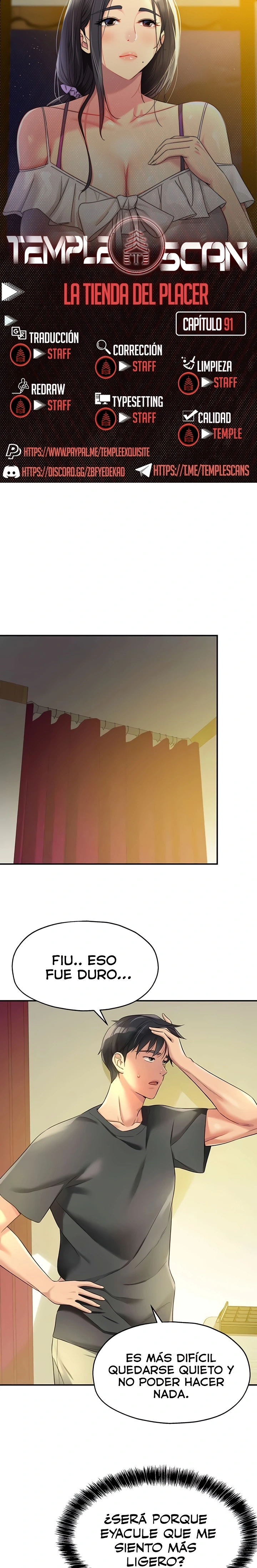 La tienda del placer Capítulo 91 - Página 1