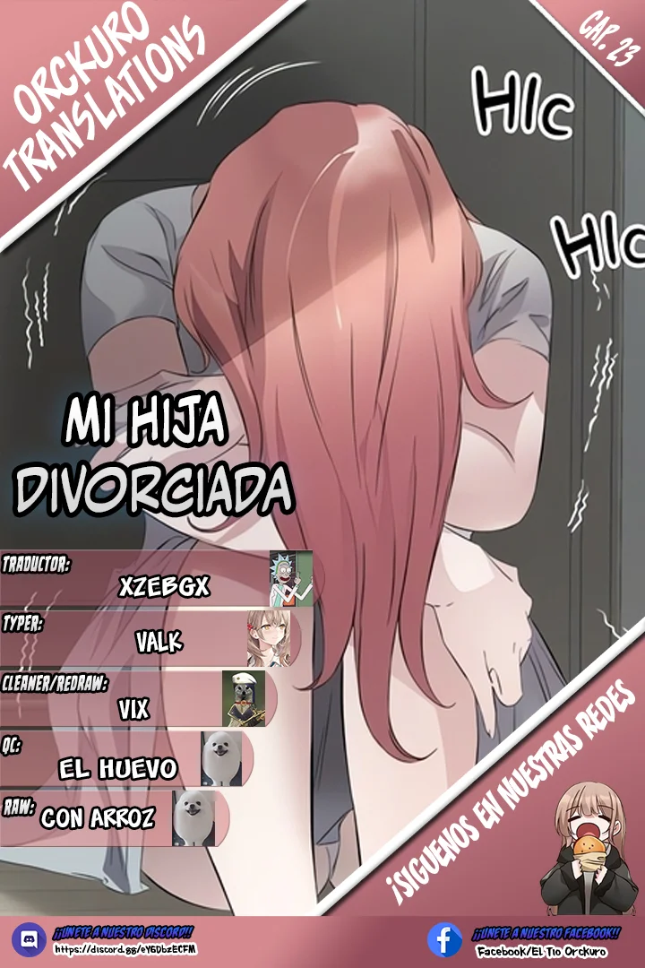 Mi hija divorciada Capítulo 23 - Página 1