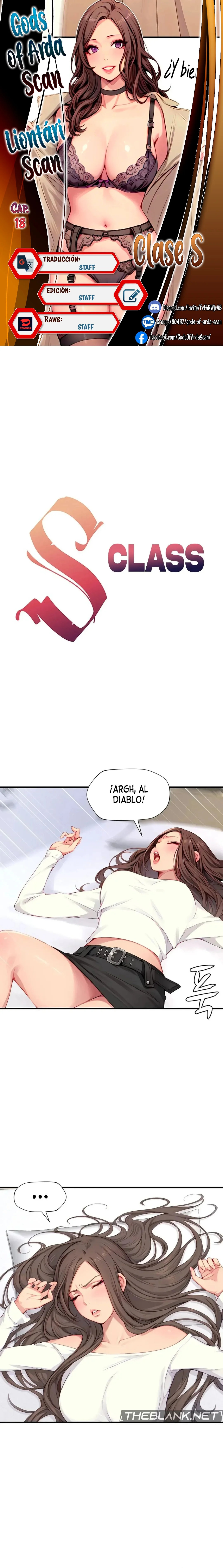 Clase S Capítulo 18 - Página 1