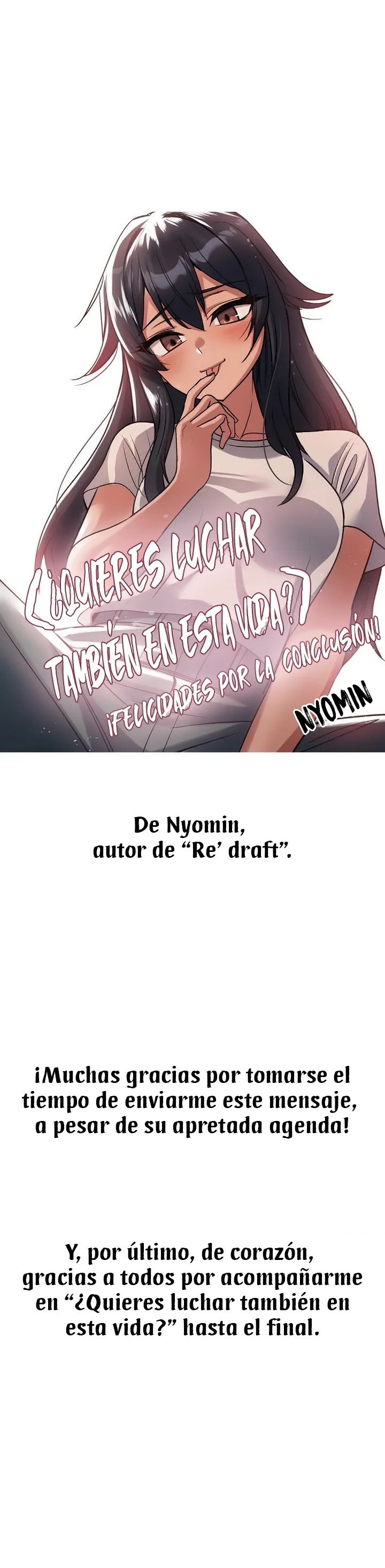 ¿Quieres luchar también en esta vida? Capítulo 35.5 - Página 9