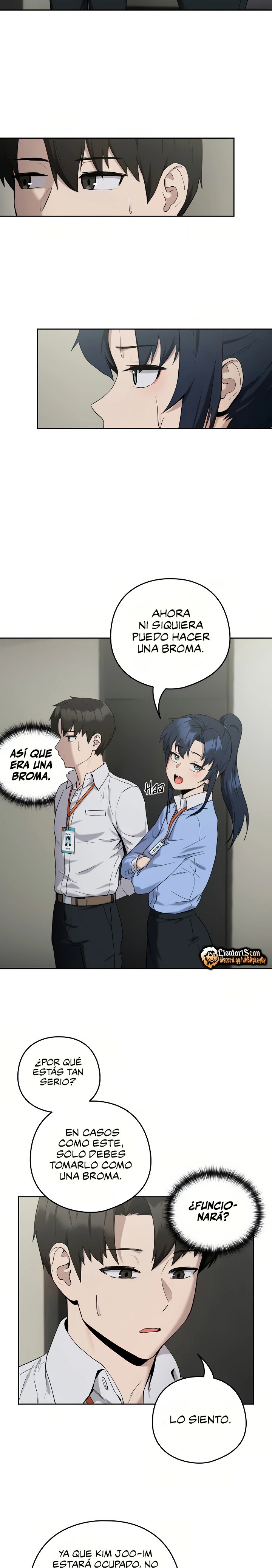 Relaciones amorosas después del trabajo Capítulo 11 - Página 21