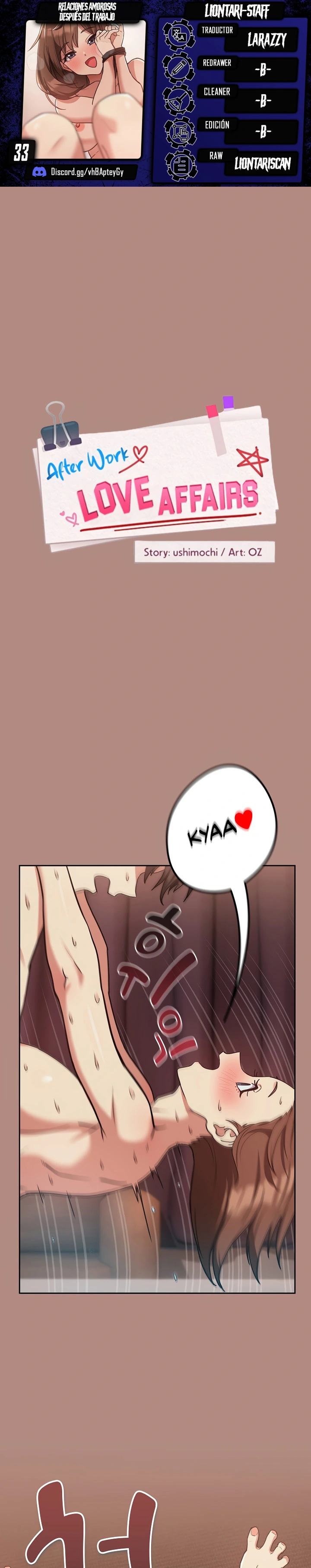 Relaciones amorosas después del trabajo Capítulo 33 - Página 1