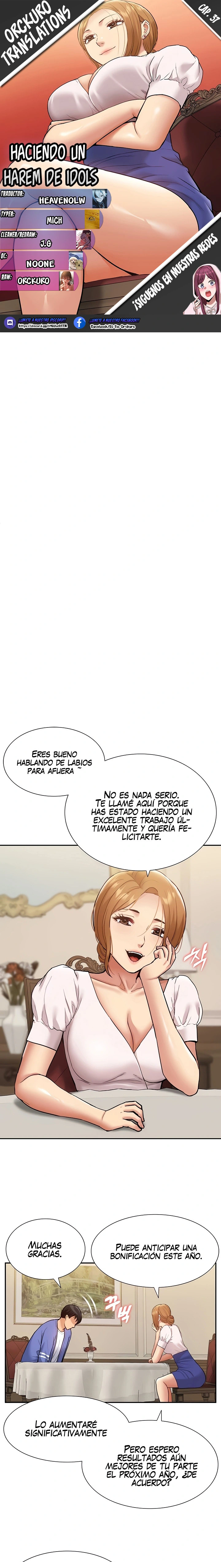 Haciendo un harem de idols Capítulo 37 - Página 1