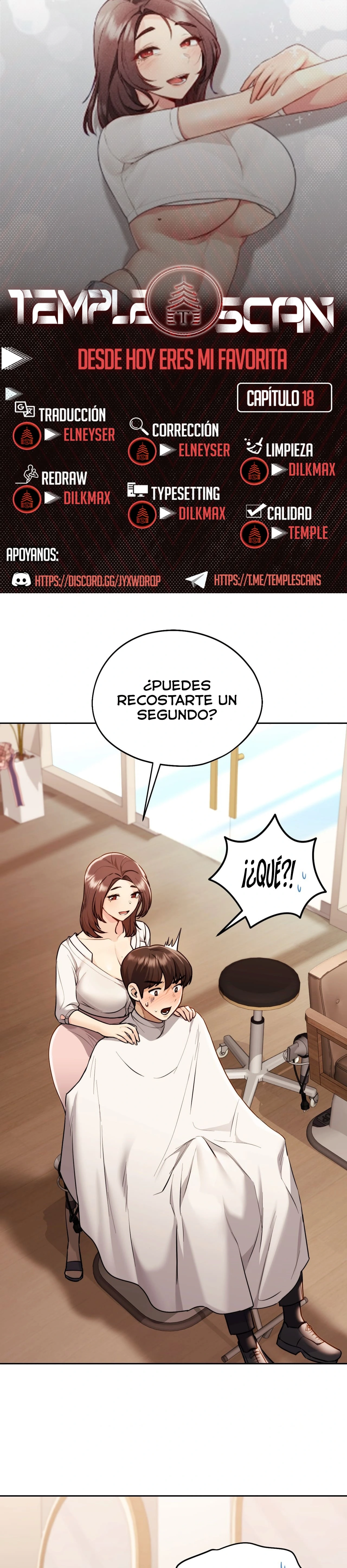 Desde hoy eres mi favorita Capítulo 18 - Página 1