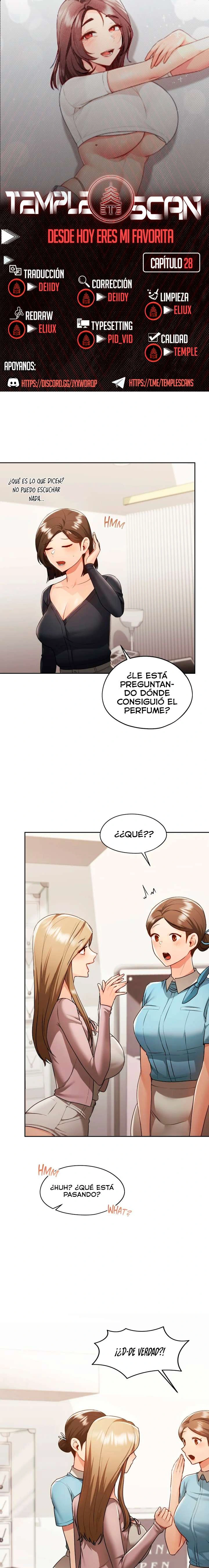 Desde hoy eres mi favorita Capítulo 28 - Página 1