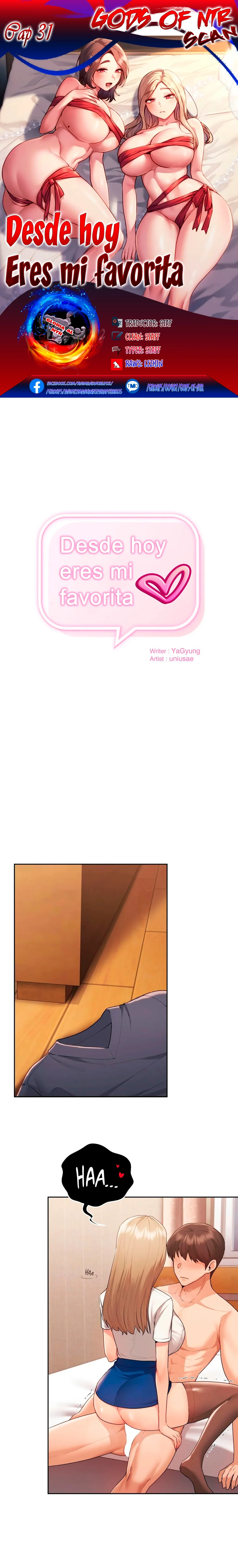 Desde hoy eres mi favorita Capítulo 31 - Página 1