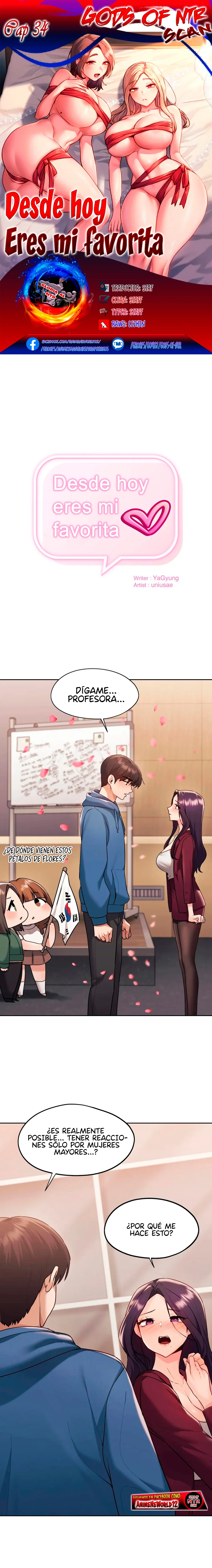 Desde hoy eres mi favorita Capítulo 34 - Página 1