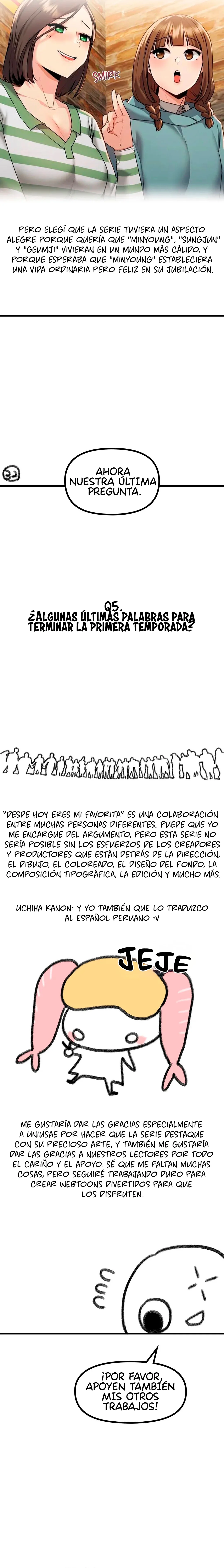 Desde hoy eres mi favorita Capítulo 35.5 - Página 12