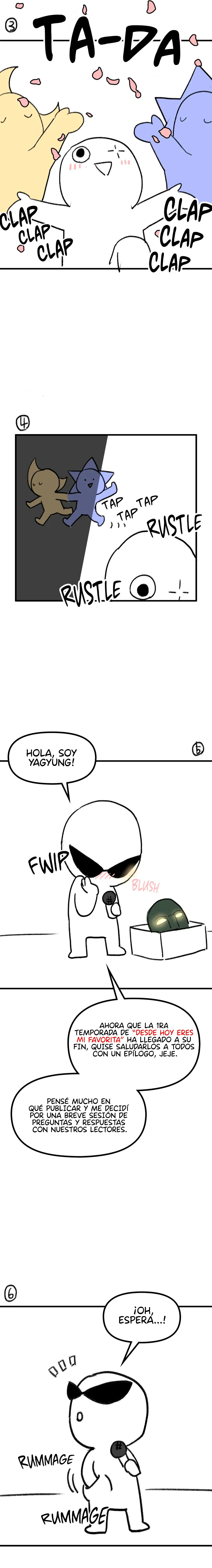 Desde hoy eres mi favorita Capítulo 35.5 - Página 2