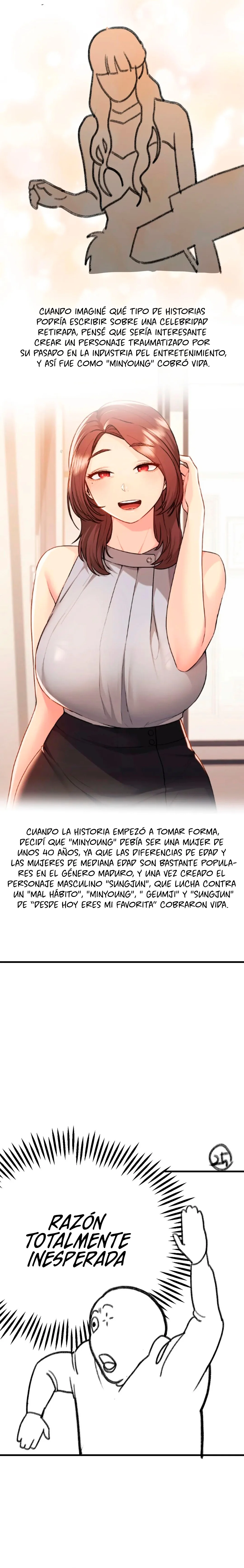 Desde hoy eres mi favorita Capítulo 35.5 - Página 8