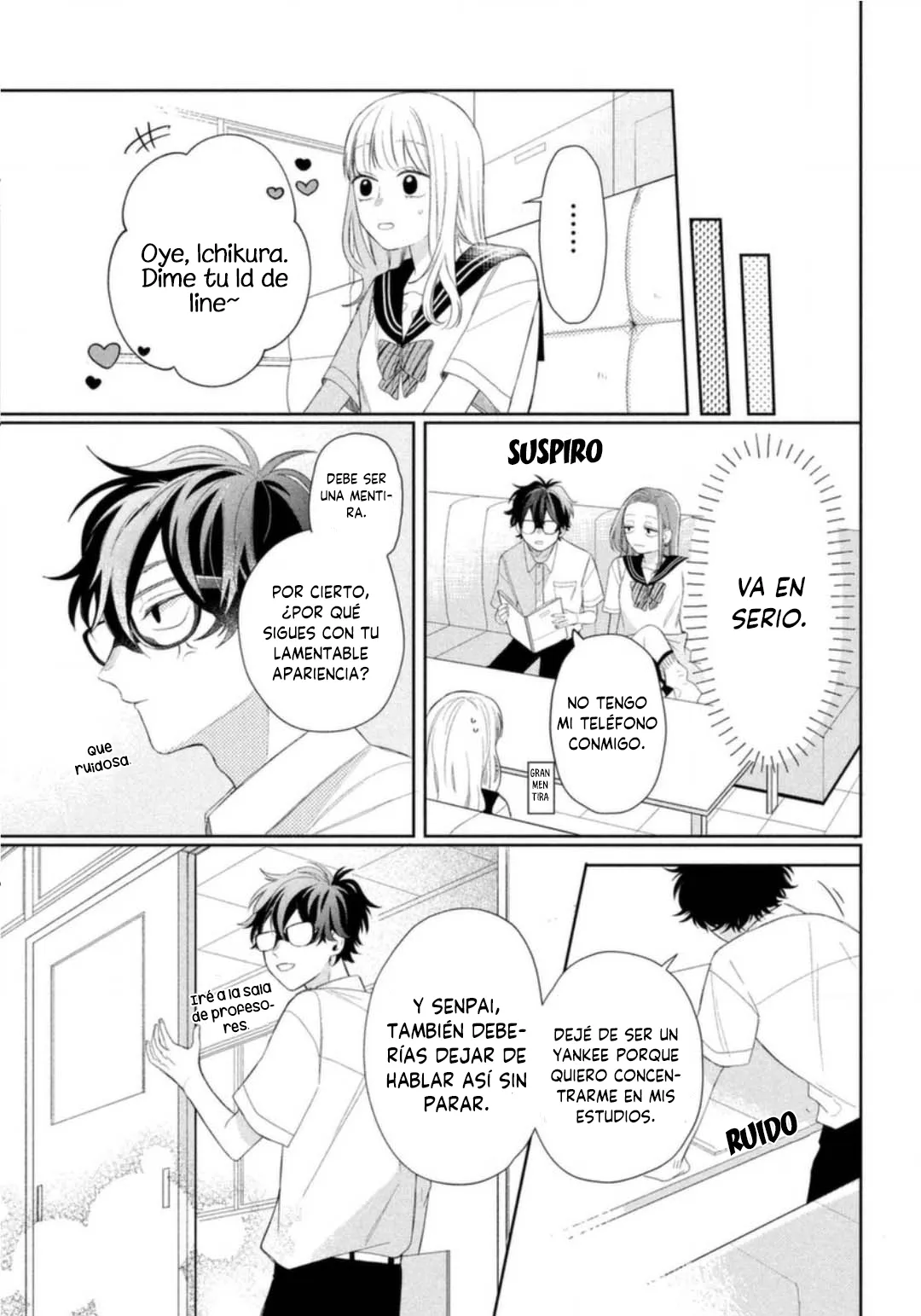 Megane, Tokidoki, Yankee-kun Capítulo 6 - Página 12