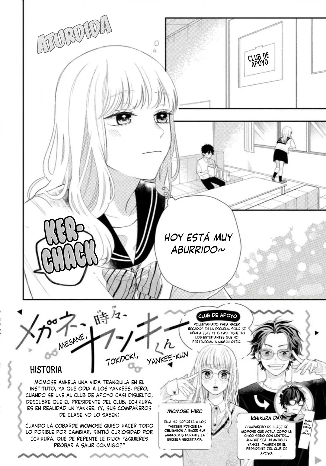 Megane, Tokidoki, Yankee-kun Capítulo 6 - Página 3