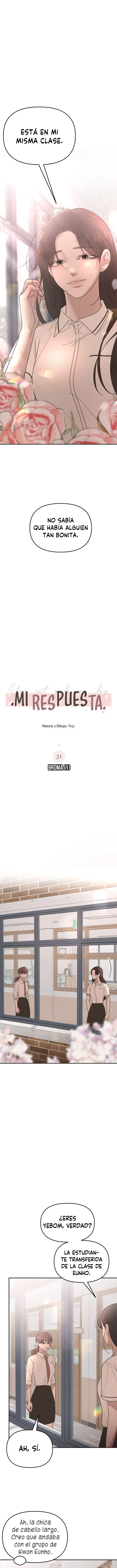 Mi Respuesta Capítulo 31 - Página 1