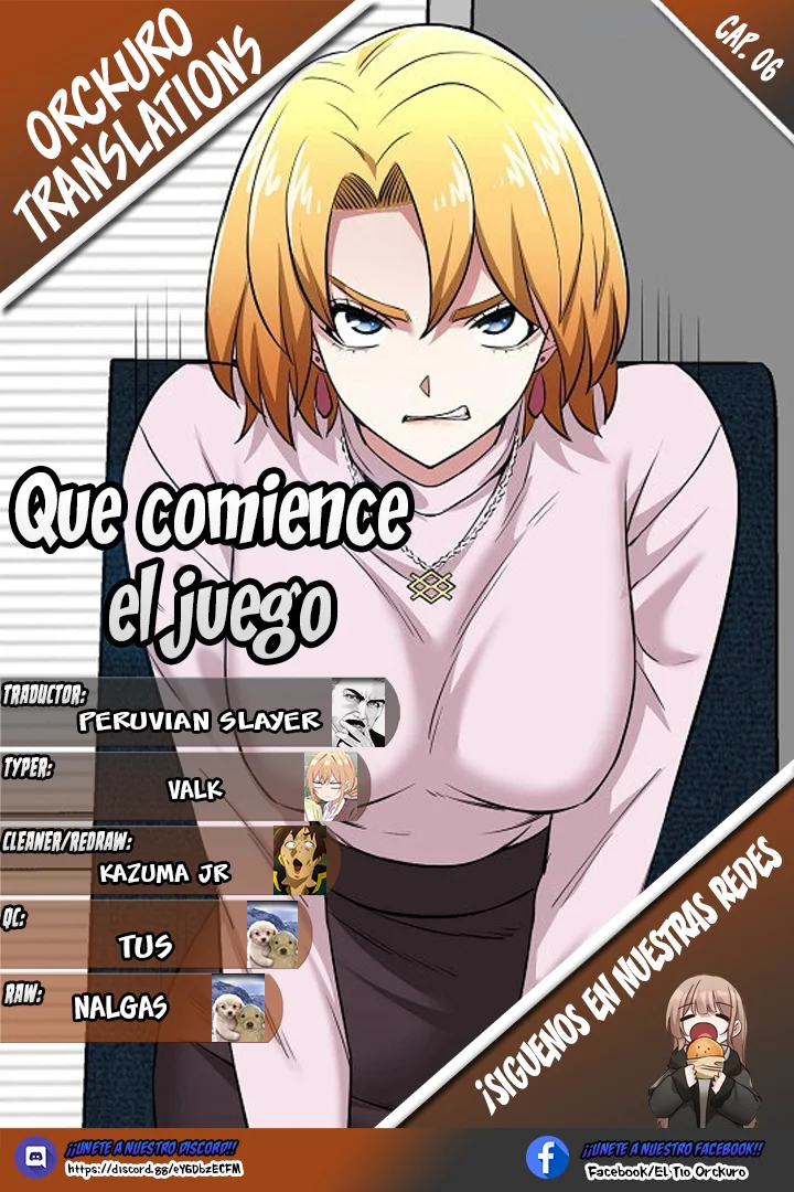 Que comience el juego Capítulo 6 - Página 1