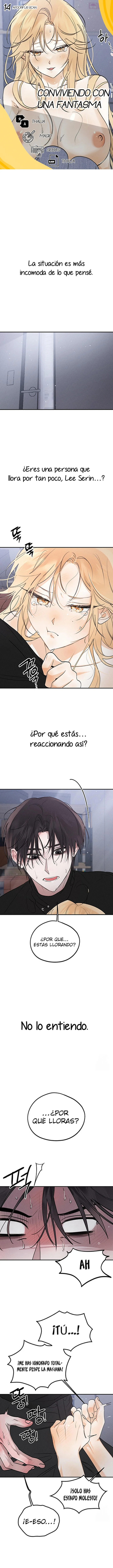 Conviviendo con un fantasma Capítulo 14 - Página 1