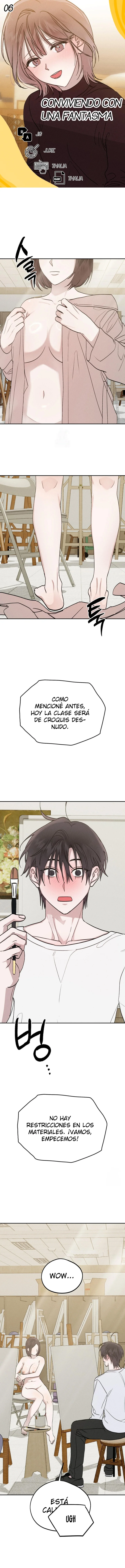 Conviviendo con un fantasma Capítulo 6 - Página 1