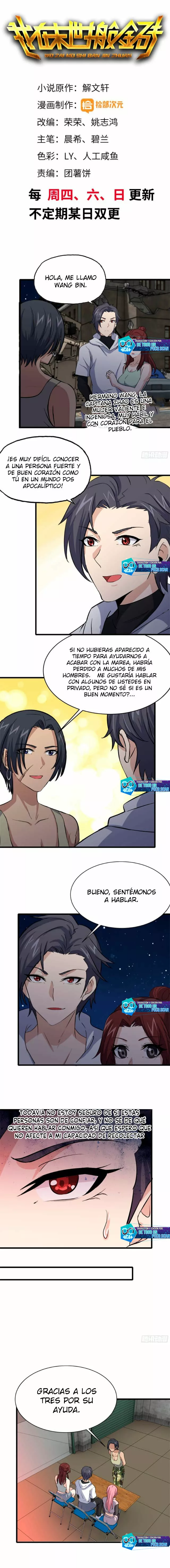 I Am Carrying Gold From The Post-Apocalyptic World Capítulo 120 - Página 1