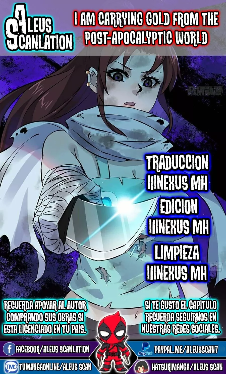I Am Carrying Gold From The Post-Apocalyptic World Capítulo 15 - Página 1